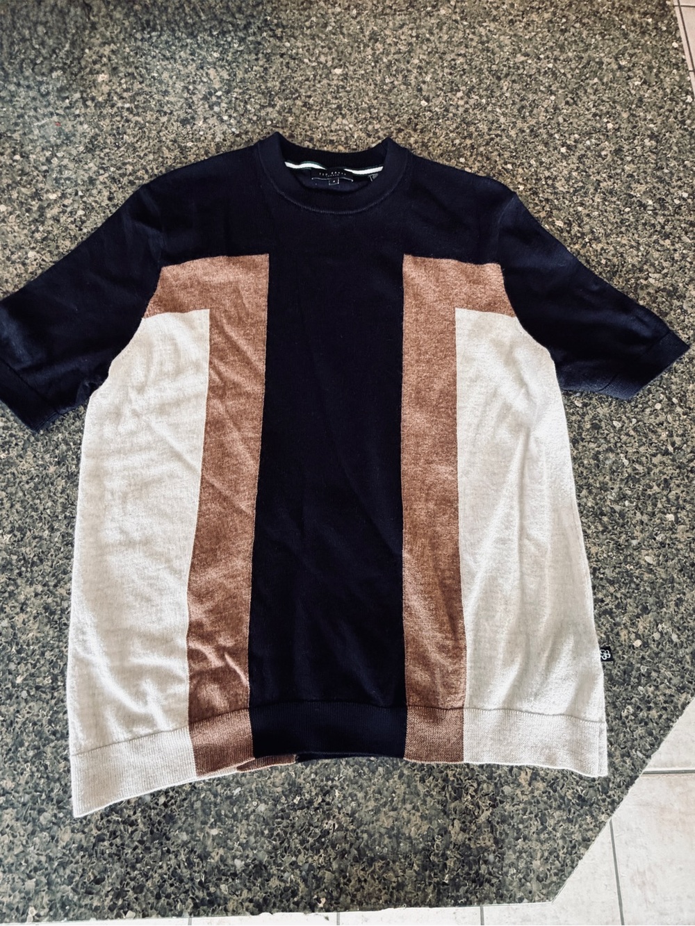 Clearance Ted Baker London short sleeve wool Sweater size 4
